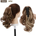 Effortless Glamour Long Wavy Clip-In Ponytail Extension for Instant Transformation