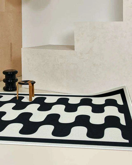 Regal Ruby Luxe Checkerboard Area Rug