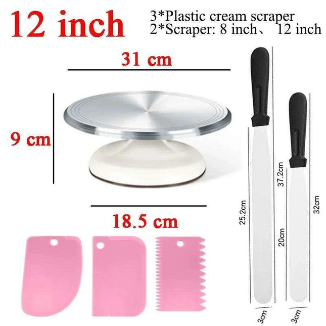 Professional Baker's Essential 10" Cake Decorating Turntable