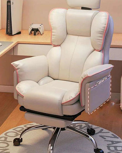 Premium Ergonomic Leather Recliner Chair with Adjustable Comfort Features
