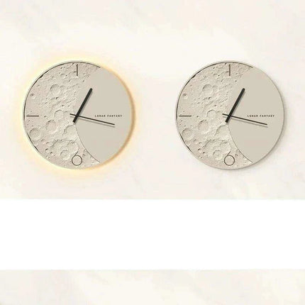 Celestial Glow Wall Clock - A Stunning Decorative Timepiece for Your Home and Dining Areas