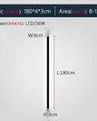 Black  L 180cm / Dimmable with remote