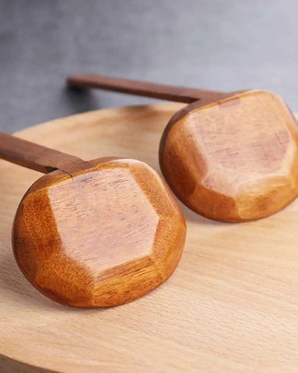 Sophisticated Long-Handled Wooden Spoon for Culinary Masterpieces and Ramen Delights