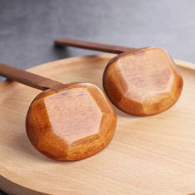 Sophisticated Long-Handled Wooden Spoon for Culinary Masterpieces and Ramen Delights