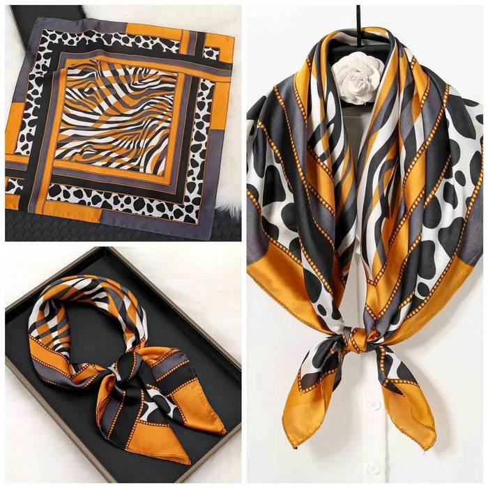 Luxurious Faux Silk Scarf: Exquisite Elegance for Stylish Versatility