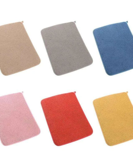 Super Absorbent Microfiber Kitchen Drying Mat - Essential Countertop Organizer
