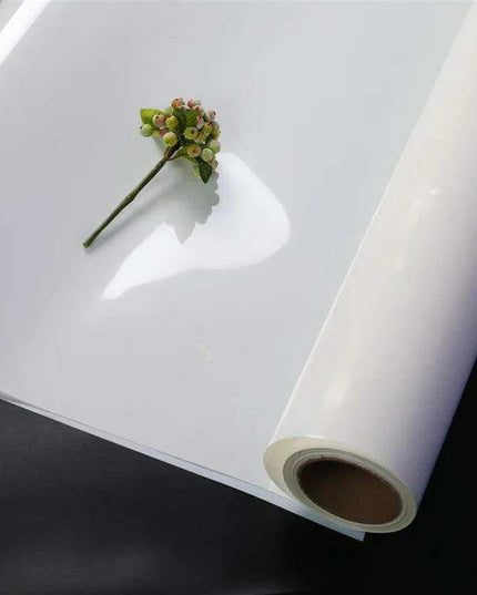 Elegant White Mirrored Wedding Aisle Runner with Modern Design