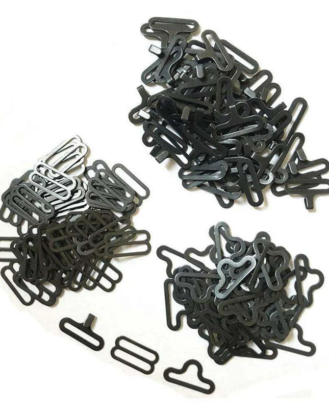 Creative Copper Bow Tie Clip Craft Set - 50 Piece DIY Kit for Unique Accessories