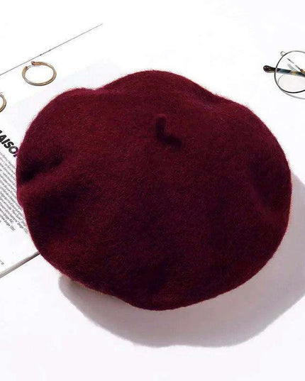 Chic French Wool Beret - A Touch of Timeless Elegance
