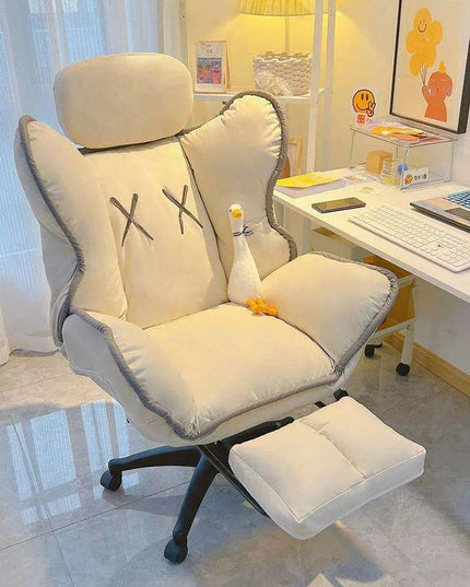 Ergonomic Adjustable Recliner Office Chair for Enhanced Work and Study Comfort