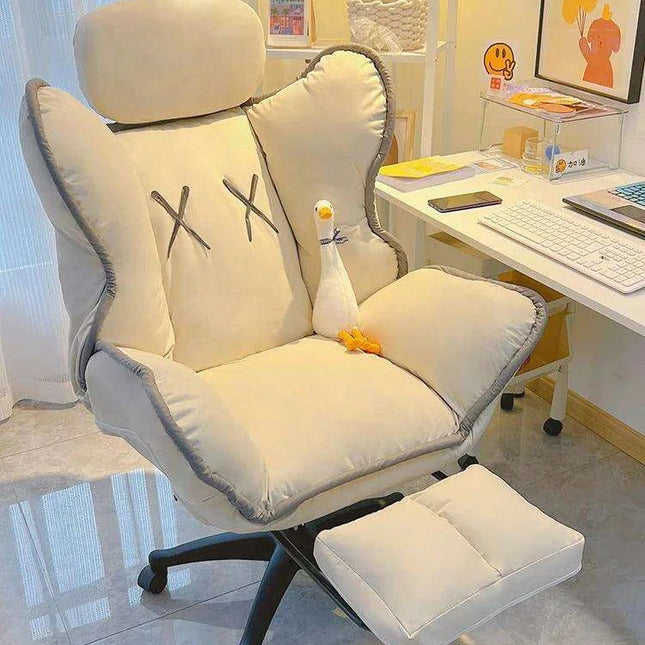 Ergonomic Adjustable Recliner Office Chair for Enhanced Work and Study Comfort