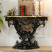 European Style Console Table for Hallway Living Room Entrance - Vintage Cabinet