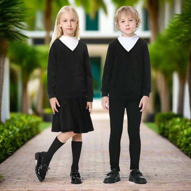 Luxurious Velvet Kids Coordinated Ensemble