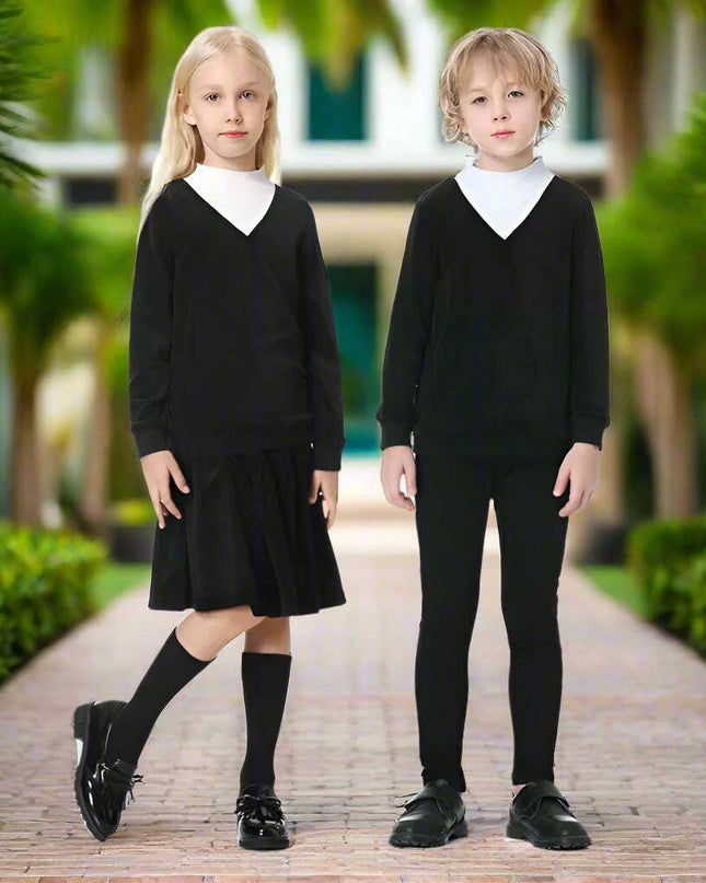 Luxurious Velvet Kids Coordinated Ensemble
