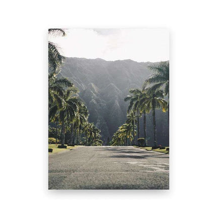 California Dreaming Surf Canvas Art - Elegant Coastal Home Decor