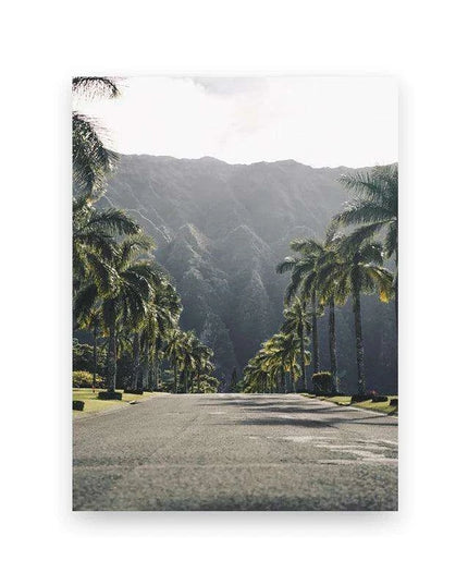 California Dreaming Surf Canvas Art - Elegant Coastal Home Decor