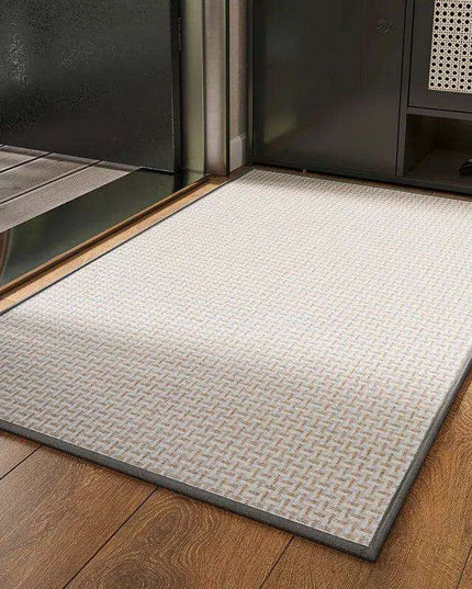 Luxury Quick-Dry Anti-Slip Linen Doormat for Enhanced Safety and Style