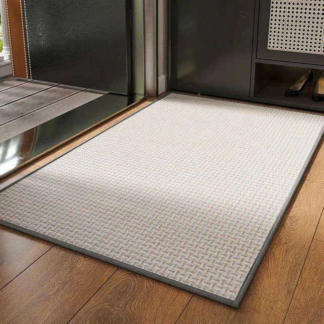 Luxury Quick-Dry Anti-Slip Linen Doormat for Enhanced Safety and Style