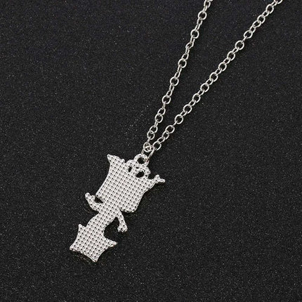 Groot Charm Necklace - Stylish Sci-Fi Jewelry for Women