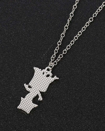 Groot Charm Necklace - Stylish Sci-Fi Jewelry for Women