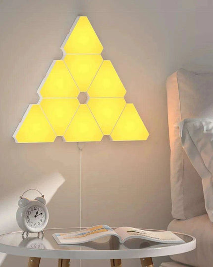 Bluetooth-Controlled RGB Music-Responsive LED Wall Light - Elevate Your Home Ambiance