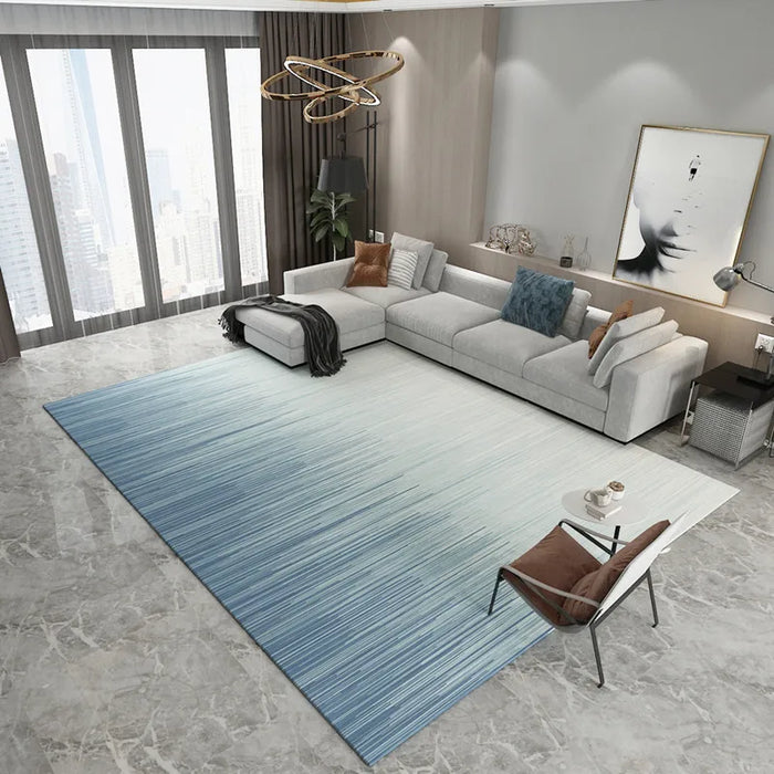 Luxurious Abstract Lounge Rug: Stylish Area Rug for Modern Home Interiors