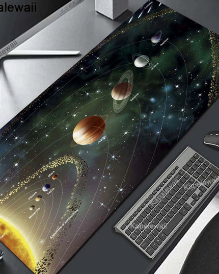 Adorable Kawaii Cat XXL Gaming Mouse Pad - 900x400mm Rubber Desk Mat for Enhanced Comfort and Performance