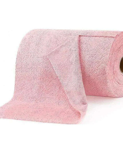 Eco-Friendly Perforated Microfiber Cleaning Towel Roll for Sustainable Kitchen Use