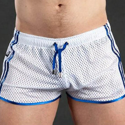 Men's Quick-Dry Mesh Sport Shorts — Elastic Waist