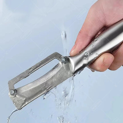 SUTUO Stainless Steel Multi-Function Vegetable Peeler with Non-Slip Ha
