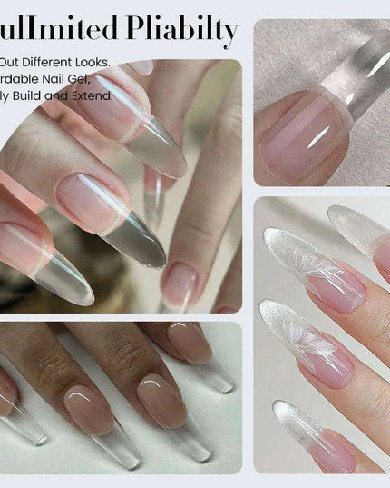30g Ultra Clear UV Hard Gel for Exquisite Nail Extensions and Maximum Durability