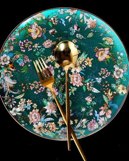 Elegant Jingdezhen Bone China Dining Set