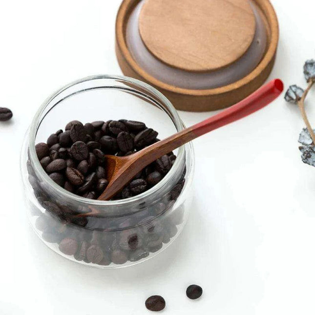 Elegant Japanese Wooden Spoons - Artisanal Utensils for Rice, Soup, and Desserts