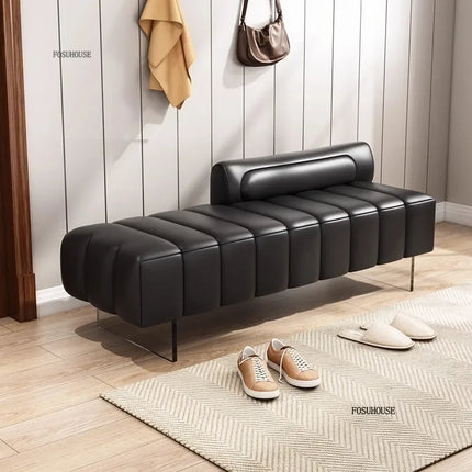 Treasure Home Modern Minimalist Italian Designer Shoe Changing Stool