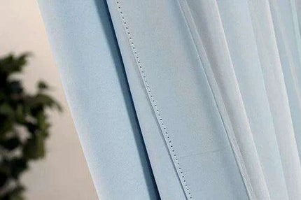 Whimsical Lace-Trimmed Blackout Curtains in Candy Colors for Stylish Girls' Bedrooms