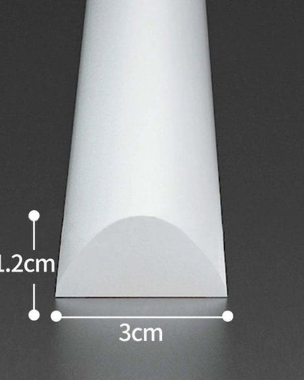 Waterproof Silicone Shower Barrier - Effortless Leak Prevention Solution