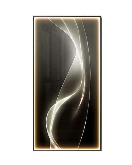 Luxe Crystal and Aluminum LED Wall Sconce with Porcelain Detailing