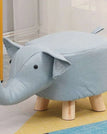 light blue elephant
