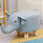 light blue elephant