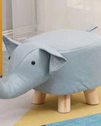 light blue elephant