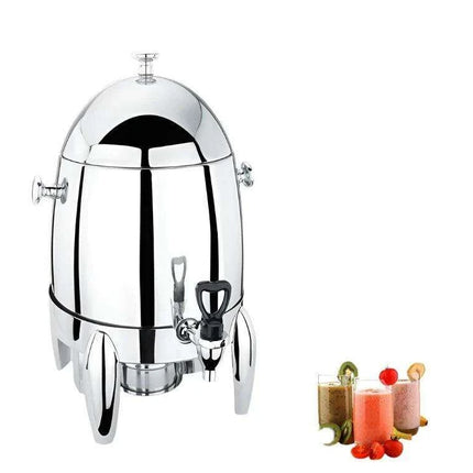Elegant Gold Triple-Tank Beverage Dispenser Set for Premium Event Catering