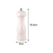 Eco-Friendly Adjustable Straw Salt and Pepper Grinder for Sustainable Spice Grinding