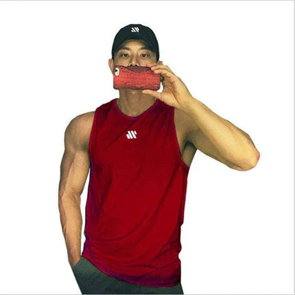 Men's Summer Tactical Mesh Sleeveless Training Vest - Breathable Gym Sports T-shirt for Running and Muscle Workouts