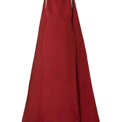 Customizable Luxury Diamond-Embellished Evening Gown for Women