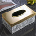 Luxurious Leather Tissue Box Organizer - Stylish Home Accessory for Paper Management