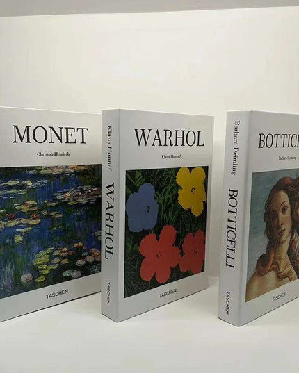 Elegant 3-Piece Decorative Faux Book Set for Home Décor