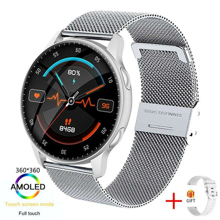 Stylish Women's Fitness Smartwatch with Multi-Function Features and Health Monitoring