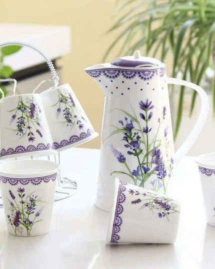 Sophisticated Bone China Tea Set - Classic Vintage Collection