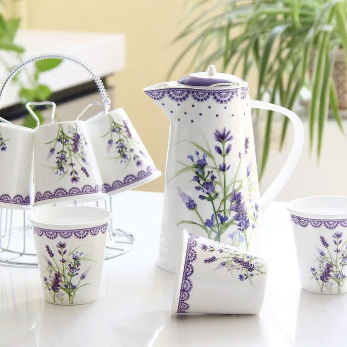 Sophisticated Bone China Tea Set - Classic Vintage Collection