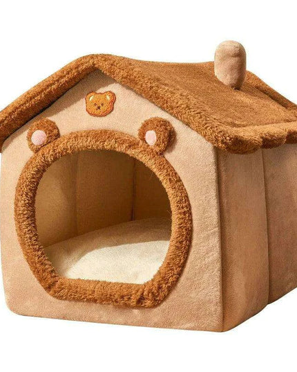 Cozy Travel Nest Bed for Small Pets - Ultimate Plush Comfort Retreat